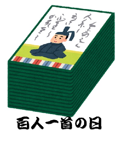 今日は百人一首の日 パソコン市民it講座 千歳烏山教室