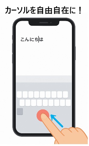スマホ画面のイラスト