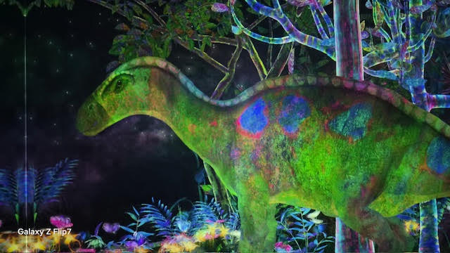 Galaxy Harajukuでのイベント「つかまえて集める恐竜の森」の画像